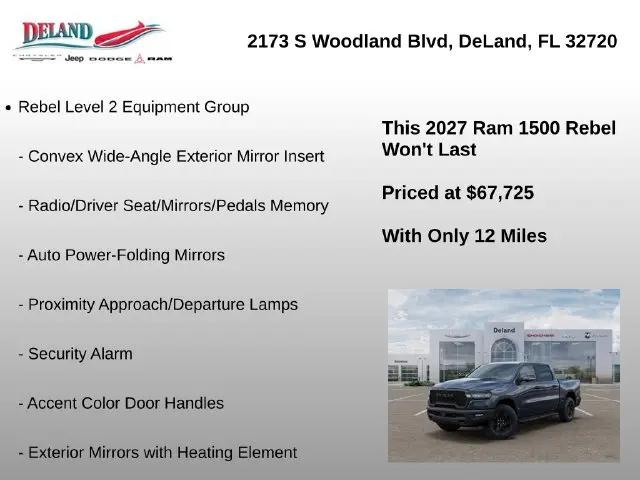2027 Ram 1500 Rebel