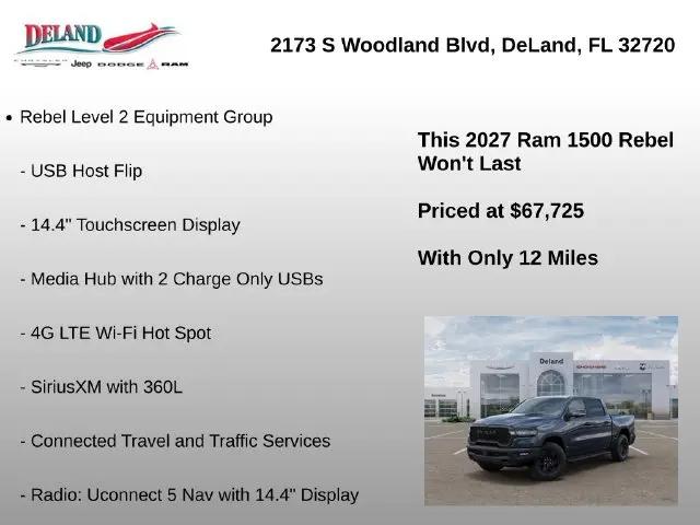 2027 Ram 1500 Rebel