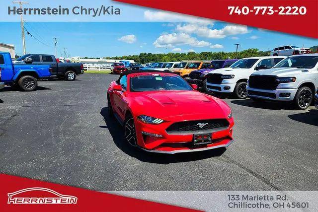 2020 Ford Mustang EcoBoost Premium Convertible for sale near Chillicothe, OH