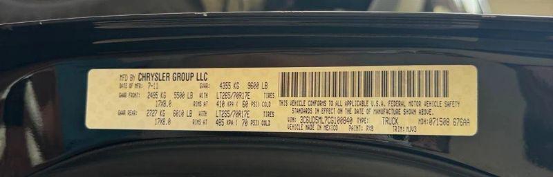 2012 Ram 2500 SLT