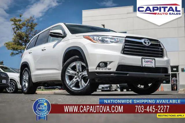 2016 Toyota Highlander Limited V6 for sale in Chantilly, VA