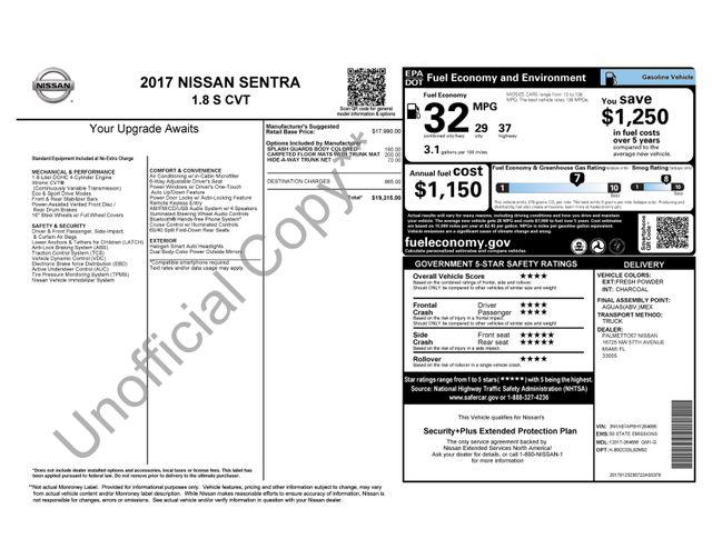 Used 2017 Nissan Sentra S For Sale in Olive Branch, MS
