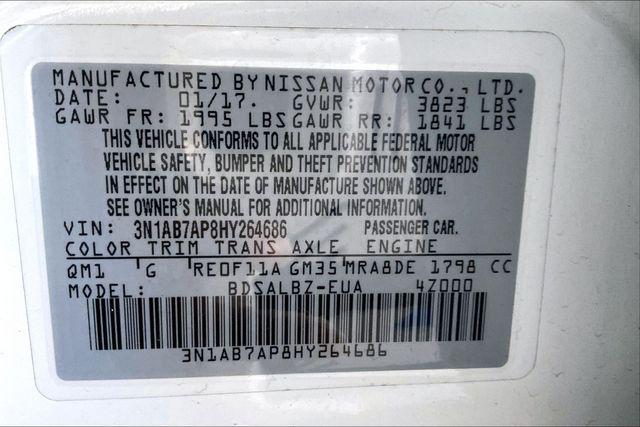 Used 2017 Nissan Sentra S For Sale in Olive Branch, MS