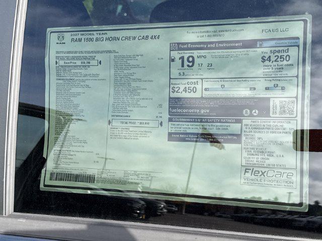 2027 Ram 1500 Big Horn