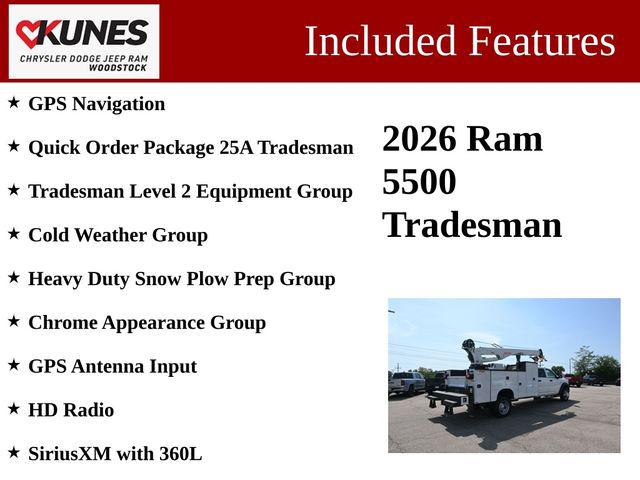 2026 RAM 5500 Chassis Tradesman/Big Horn