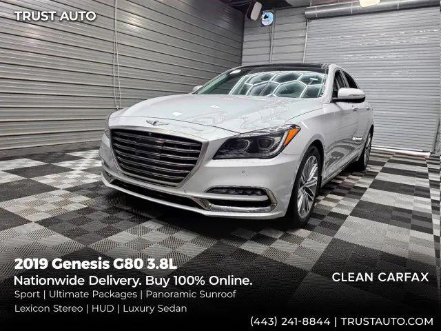2019 Genesis G80 3.8 for sale in Sykesville, MD