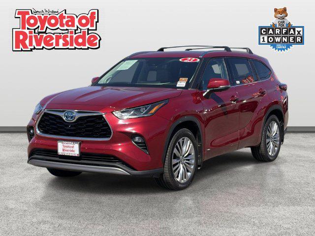 2023 Toyota Highlander Hybrid Platinum for sale in Riverside, CA