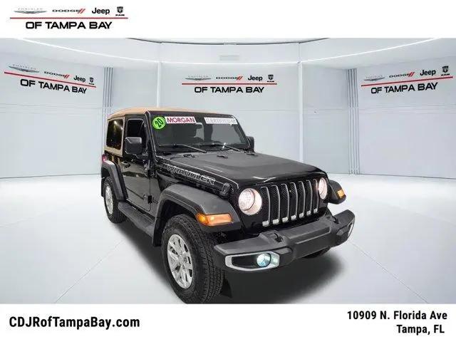 2020 Jeep Wrangler Black and Tan 4x4 for sale in Tampa, FL