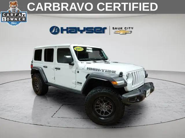 2023 Jeep Wrangler 4-Door High Tide 4x4 for sale in Sauk City, WI