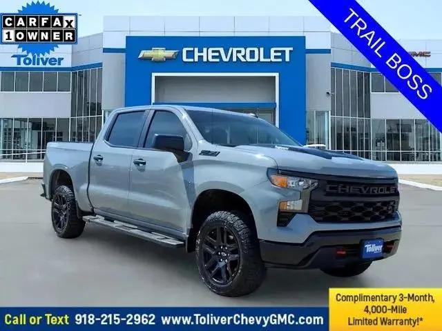 2025 Chevrolet Silverado 1500 4WD Crew Cab Short Bed Custom Trail Boss for sale in McAlester, OK