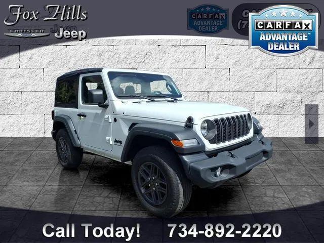 2025 Jeep Wrangler 2-Door Sport S 4x4 for sale in Plymouth, MI