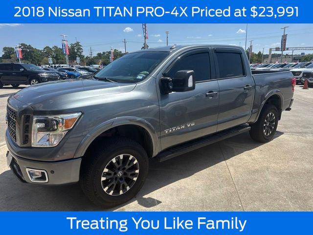 2018 Nissan Titan PRO-4X for sale in Conroe, TX