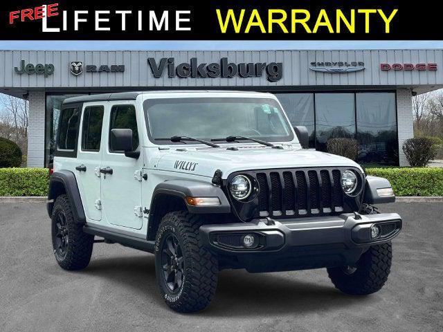 2021 Jeep Wrangler Willys 4x4 for sale in Vicksburg, MI