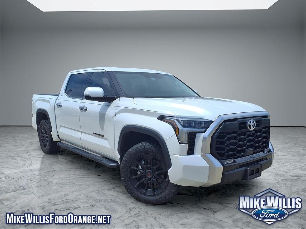 White (Wind Chill Pearl) 2023 Toyota Tundra Pickup Truck Four-Wheel Drive Automatic