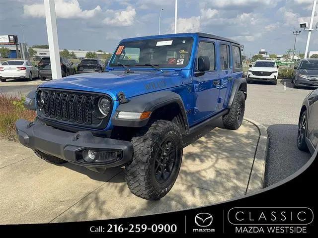 2024 Jeep Wrangler 4-Door Willys 4x4 for sale in Cleveland, OH