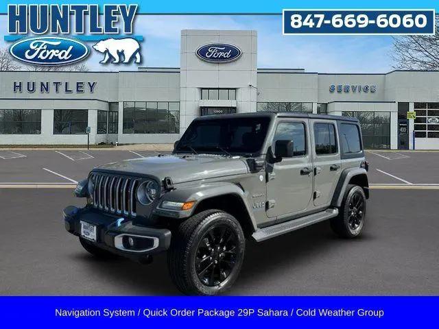 2023 Jeep Wrangler 4xe Sahara 4x4 for sale in Huntley, IL