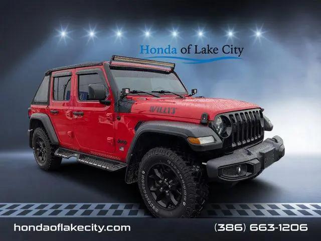2020 Jeep Wrangler Willys 4x4 for sale in Lake City, FL