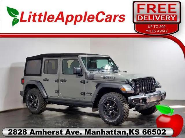 2023 Jeep Wrangler 4-Door Willys 4x4 for sale in Manhattan, KS