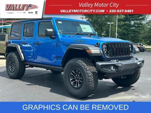 2025 Jeep Wrangler 4-Door Willys 4x4 for sale in Cuyahoga Falls, OH