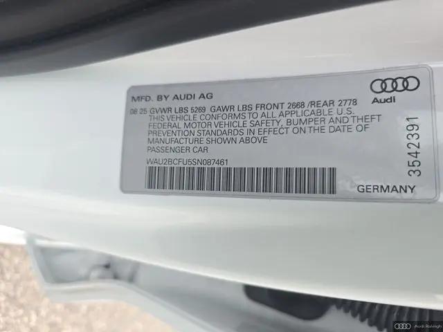 2025 Audi A5 Premium Plus TFSI quattro S tronic