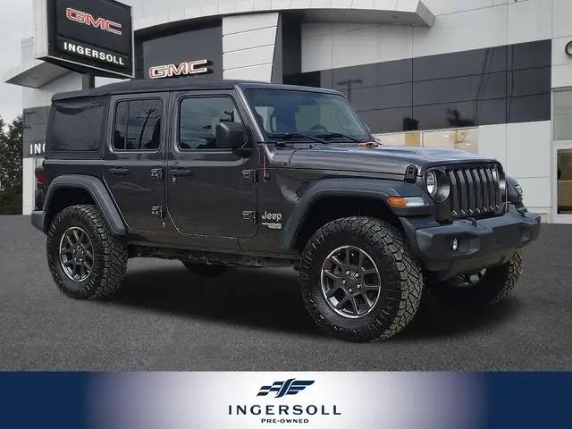 2018 Jeep Wrangler Unlimited Sport S 4x4 for sale in Watertown, CT