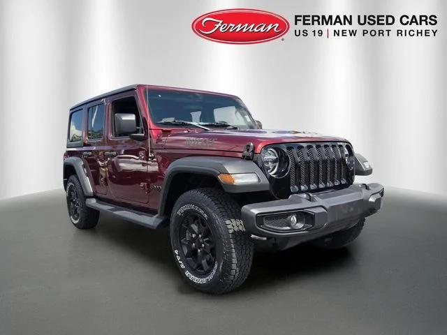 2021 Jeep Wrangler Willys 4x4 for sale in New Port Richey, FL