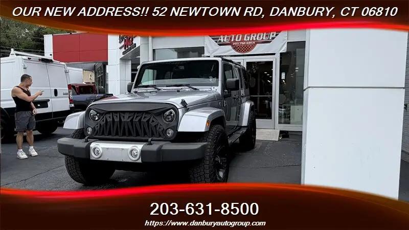 2014 Jeep Wrangler Unlimited Sahara for sale in DANBURY, CT
