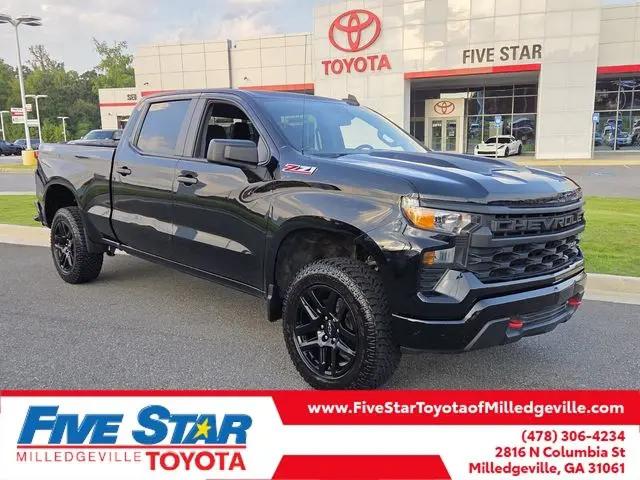 2024 Chevrolet Silverado 1500 4WD Crew Cab Standard Bed Custom Trail Boss for sale in Milledgeville, GA