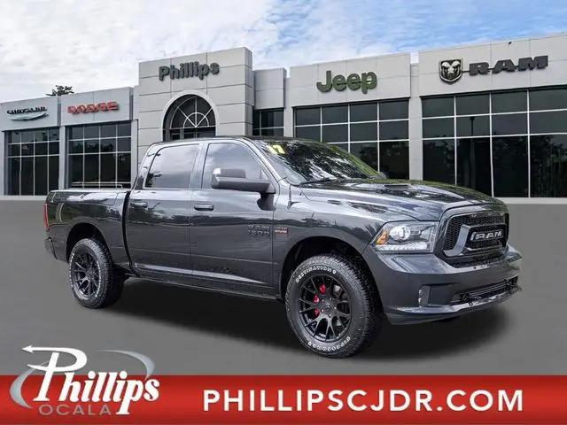 2017 Ram 1500 Night Crew Cab 4x4 57 Box for sale in Ocala, FL