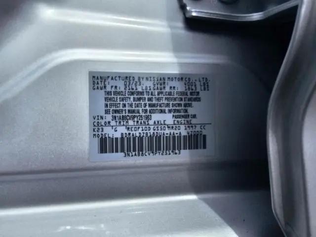 2023 Nissan Sentra SV Xtronic CVT