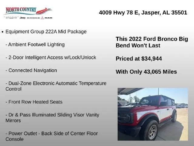 2022 Ford Bronco Big Bend