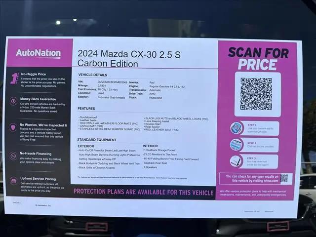 2024 Mazda CX-30 2.5 S Carbon Edition