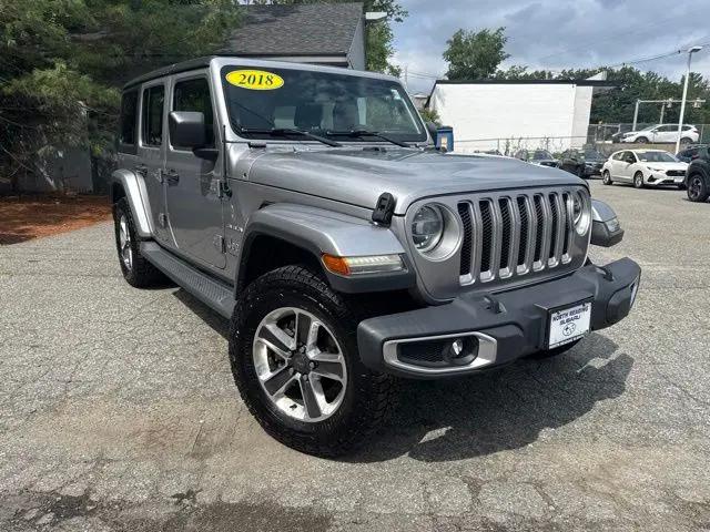 2018 Jeep Wrangler Unlimited Sahara 4x4 for sale in North Reading, MA