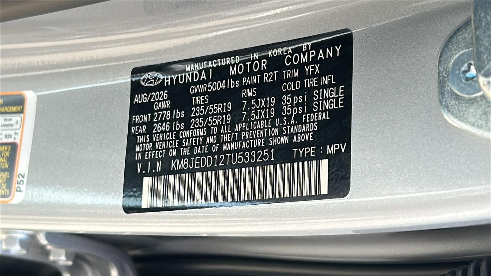 New 2026 Shimmering Silver Hyundai Limited image 60