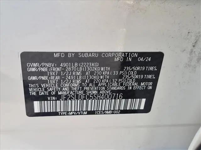 2025 Subaru Forester Sport