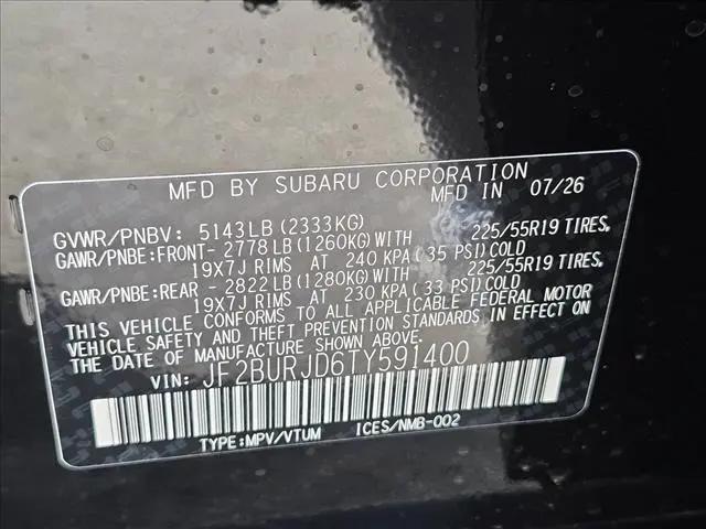 2026 Subaru Outback Touring XT