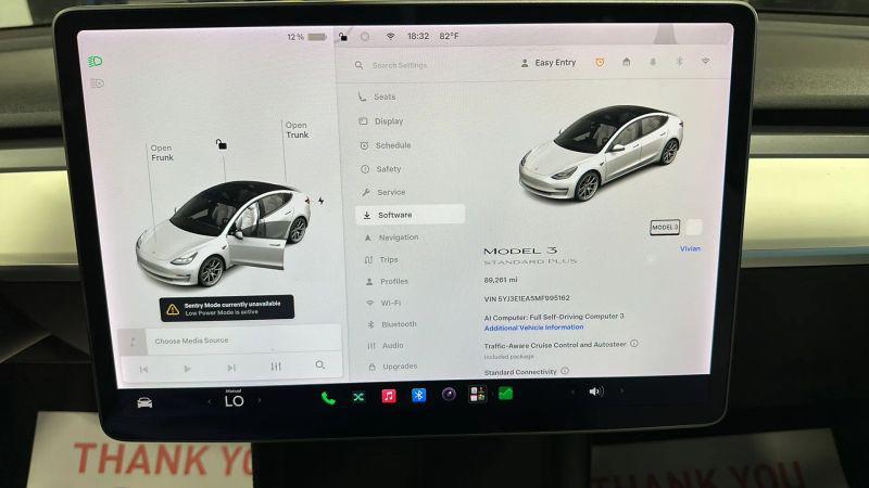 2021 Tesla Model 3 Standard Range Plus Rear-Wheel Drive