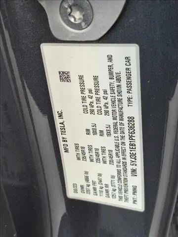 2023 Tesla Model 3 Long Range Dual Motor All-Wheel Drive