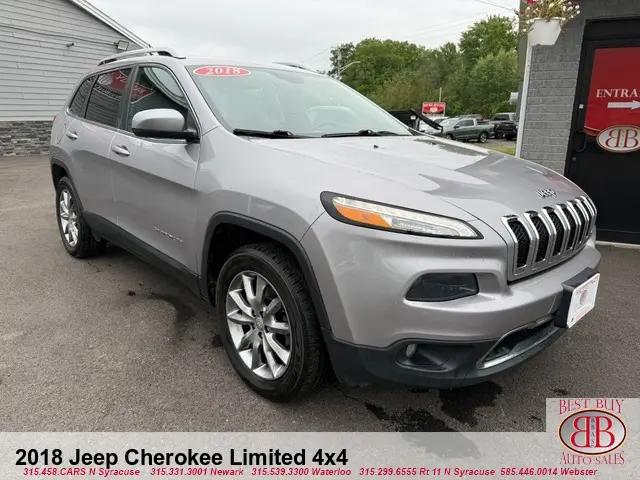 2018 Jeep Cherokee Limited 4x4 for sale in North Syracuse, NY