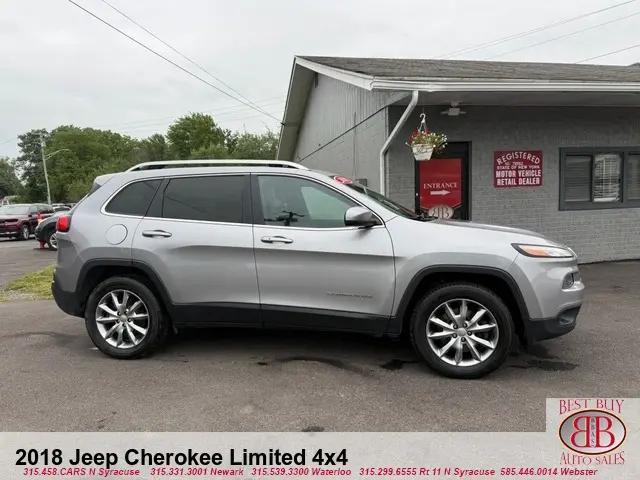 2018 Jeep Cherokee Limited 4x4 for sale in North Syracuse, NY