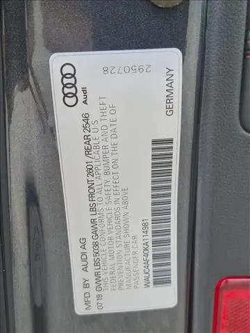 2019 Audi S4 3.0t Premium