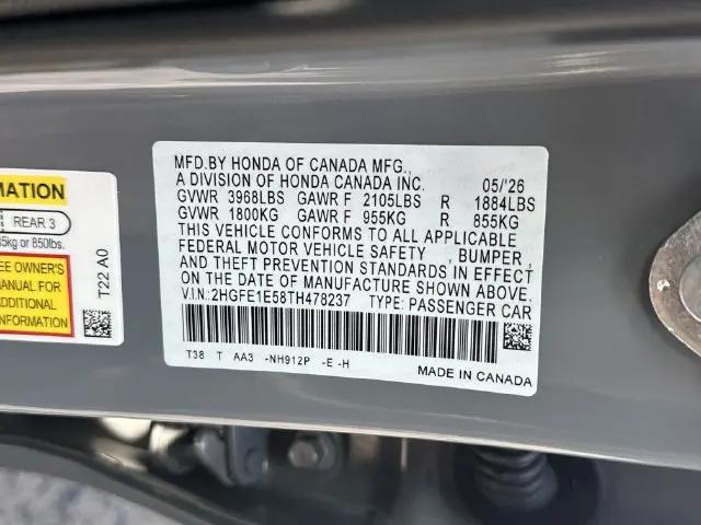 2026 Honda Civic Sedan