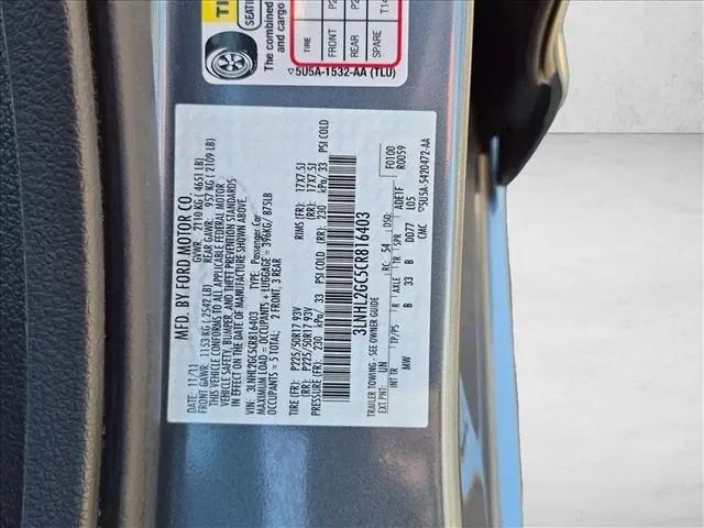 2012 Lincoln MKZ FWD