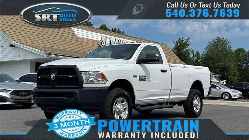 2018 Ram 3500 Tradesman Regular Cab 4x4 8' Box for sale in King George, VA