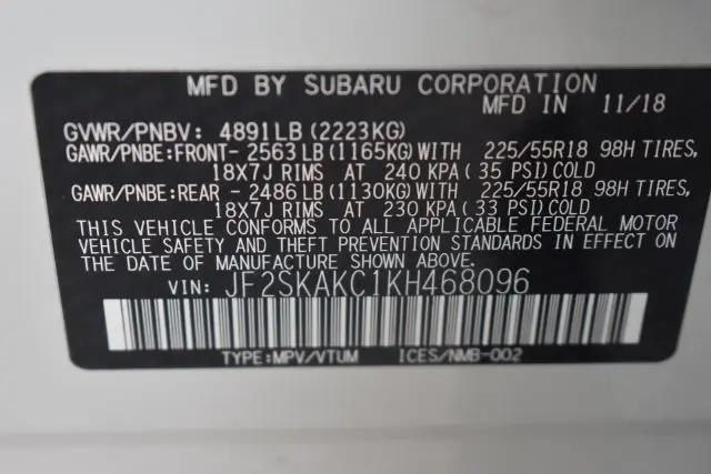 2019 Subaru Forester Sport