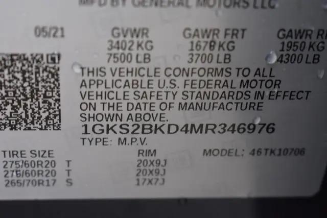 2021 GMC Yukon SLT