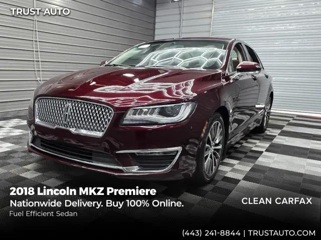 2018 Lincoln MKZ Premiere for sale in Sykesville, MD