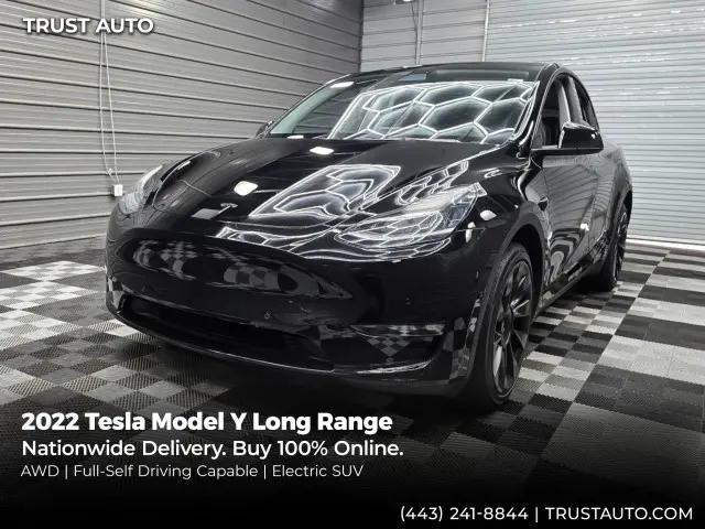 2022 Tesla Model Y Long Range Dual Motor All-Wheel Drive for sale in Sykesville, MD