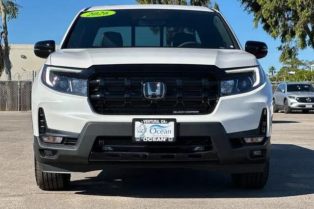2026 Honda Ridgeline Black Edition