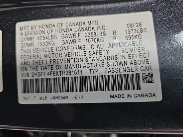 2026 Honda Civic Sport Touring